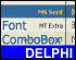 delphi_fontcombo