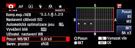 wb - možnosti III